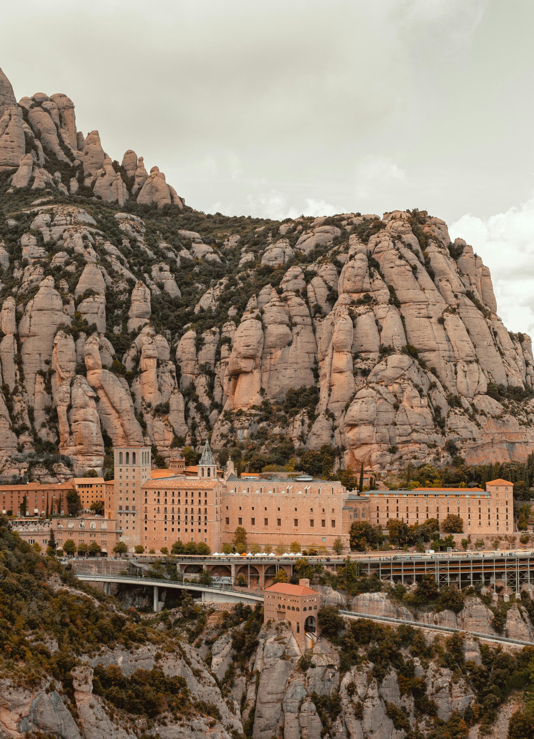 Montserrat panoramic view